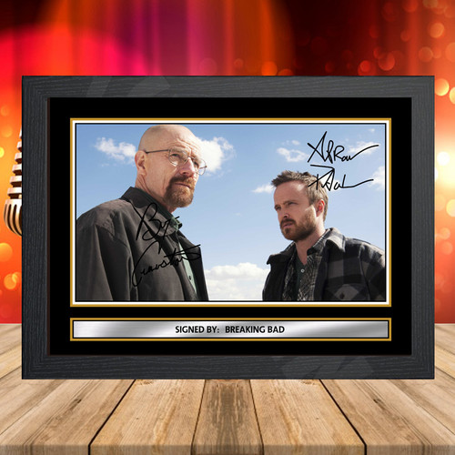 Breaking Bad 1 printed autograph poster print