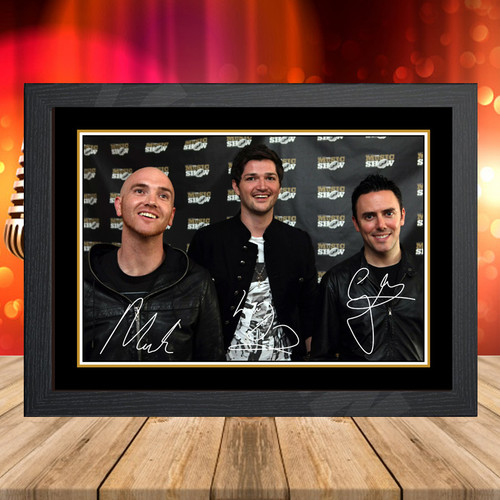 The Script printed autograph poster print