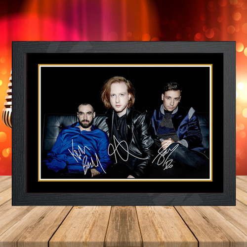 Two Door Cinema Club printed autograph poster print