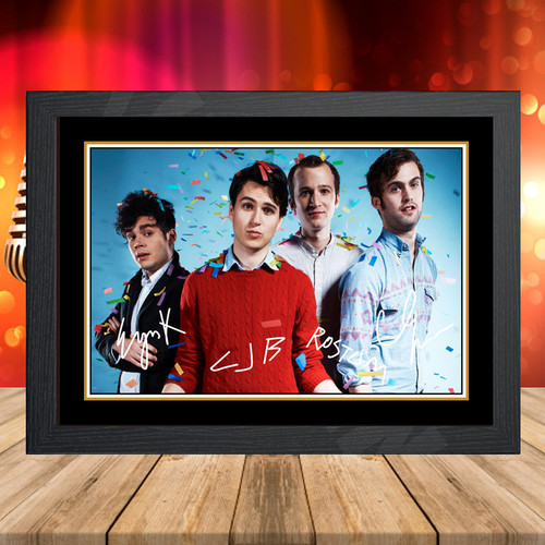 Vampire Weekend printed autograph poster print