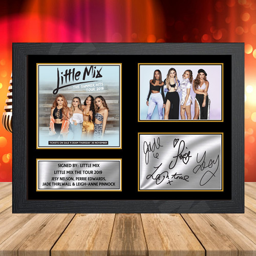 New Little Mix Lm5 Tour 2019 printed autograph poster print