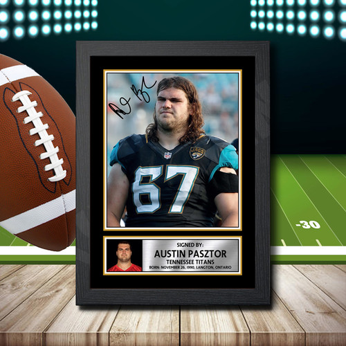 Austin Pasztor 1 printed autograph poster print
