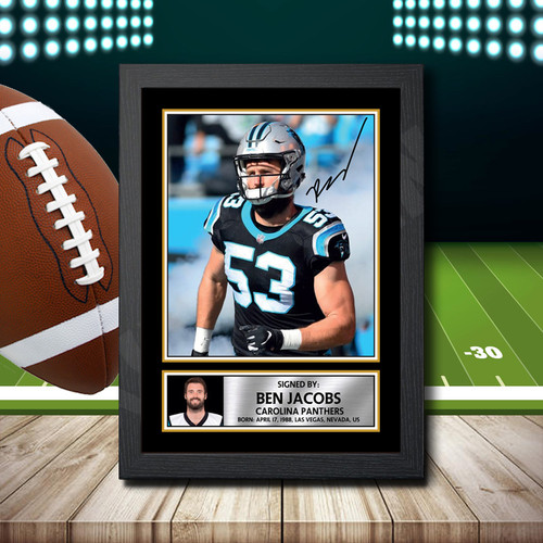 Ben Jacobs 2 printed autograph poster print