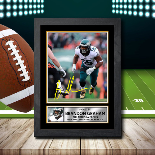 Brandon Graham printed autograph poster print
