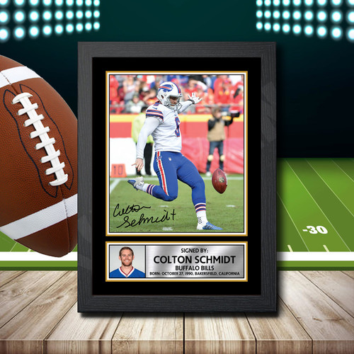 Colton Schmidt 2 printed autograph poster print