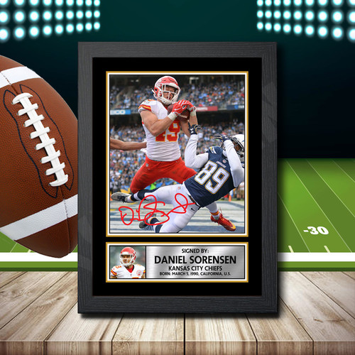 Daniel Sorensen printed autograph poster print