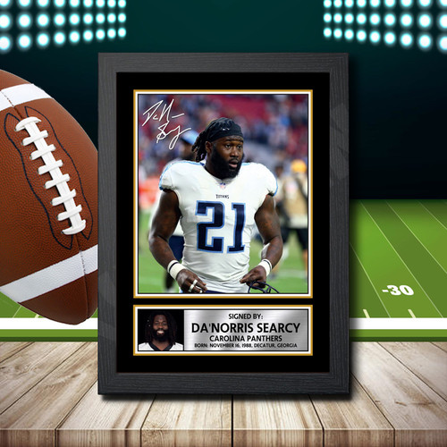 Da'norris Searcy 1 printed autograph poster print