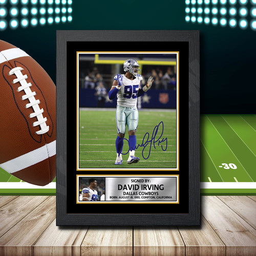 David Irving printed autograph poster print