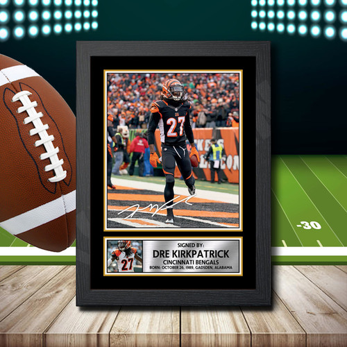 Dre Kirkpatrick 2 printed autograph poster print