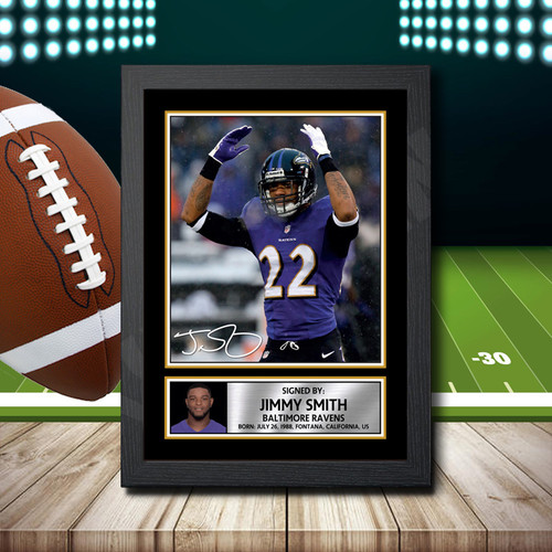 Jimmy Smith 2 printed autograph poster print
