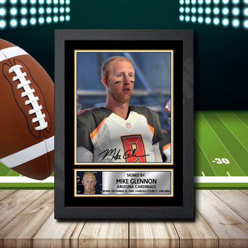 Mike Glennon 1 printed autograph poster print