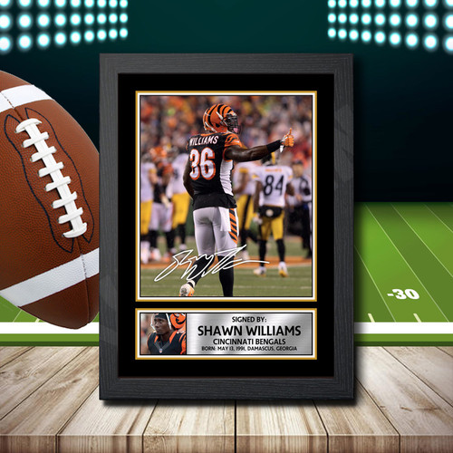 Shawn Williams 2 printed autograph poster print