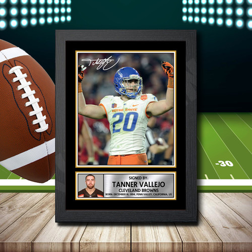 Tanner Vallejo 1 printed autograph poster print