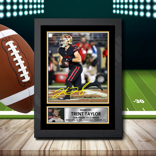 Trent Taylor printed autograph poster print