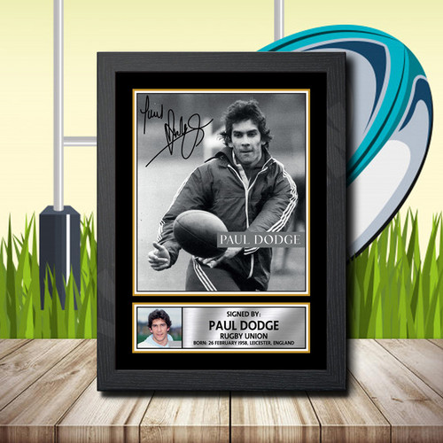 Paul Dodge 1 printed autograph poster print