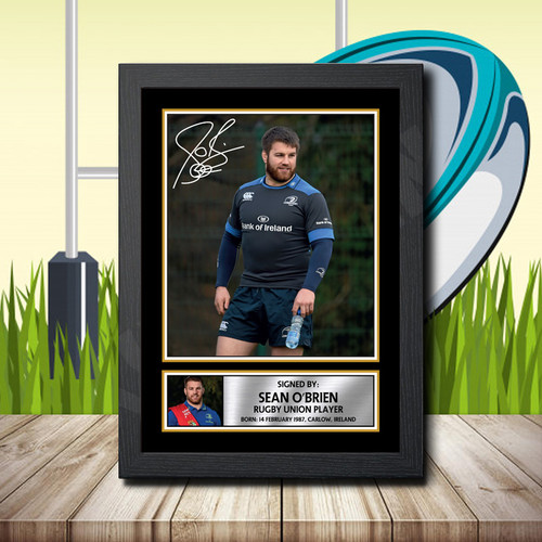 Sean O Brien 1 printed autograph poster print
