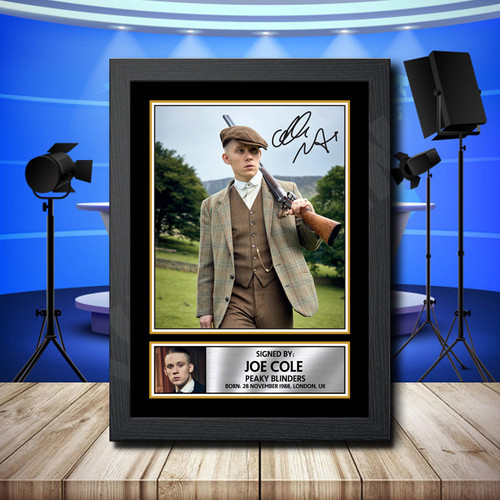 Joe Cole 2 printed autograph poster print