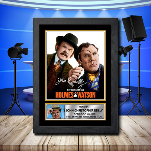 John C. Reilly 2 printed autograph poster print