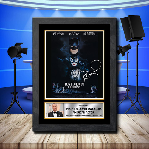 Michael Keaton 1 printed autograph poster print