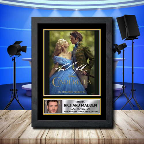 Richard Madden 1 printed autograph poster print