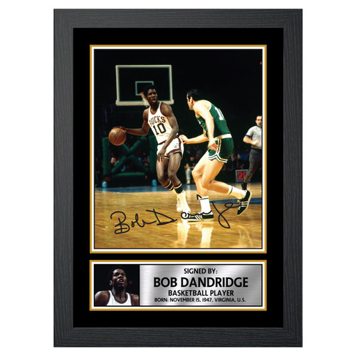 Bob Dandridge Basketball Player printed autograph poster print