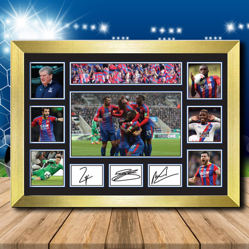 Crystal Palace Team Player printed autograph poster print
