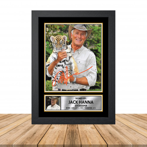 Jack Hanna Television printed autograph poster print