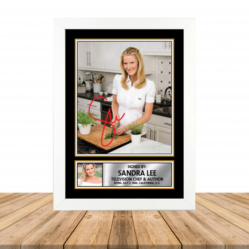 Sandra Lee Television Printed Autograph Poster Print Photo Signature Gift