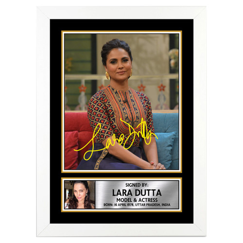 Lara Dutta M345 Bollywood Printed Autograph Poster Print Photo Signature Gift