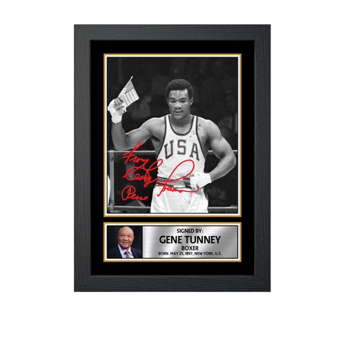 George Foreman Boxing printed autograph poster print