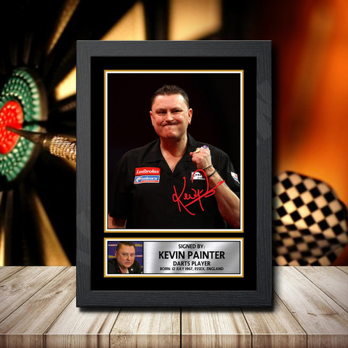 Kevin Painter printed autograph poster print