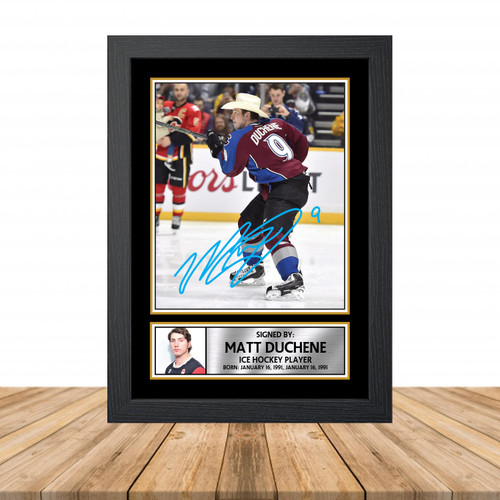 Matt Duchene 2 Ice Hockey Printed Autograph Poster Print Photo Signature Gift