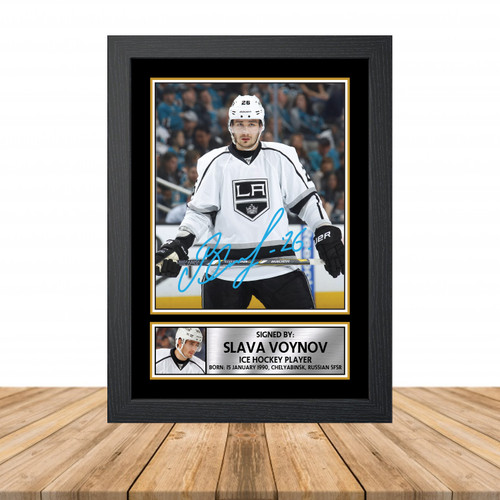 Slava Voynov 2 Ice Hockey Printed Autograph Poster Print Photo Signature Gift