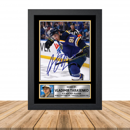 Vladimir Tarasenko 2 Ice Hockey printed autograph poster print