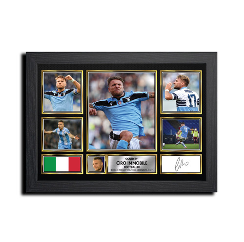 Ciro Immobile Football Gift printed autograph poster print