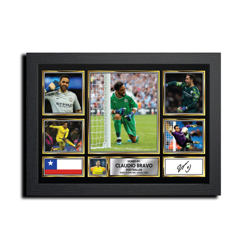 Claudio Bravo Football Gift Printed Autograph Star Poster Print Merch Gift