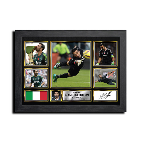 Gianluigi Buffon Football Gift printed autograph poster print