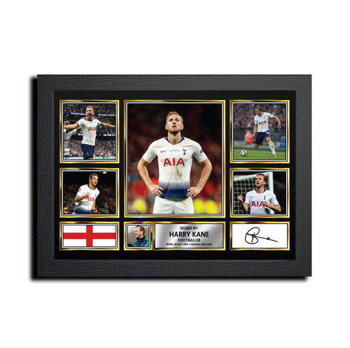 Harry Kane Football Gift printed autograph poster print