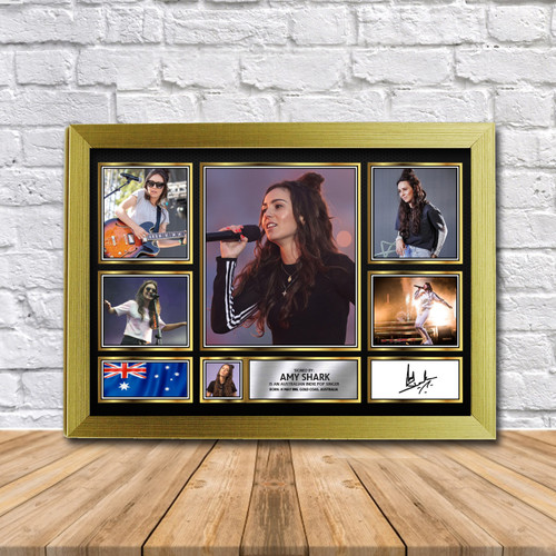Amy Shark Music Gift printed autograph poster print