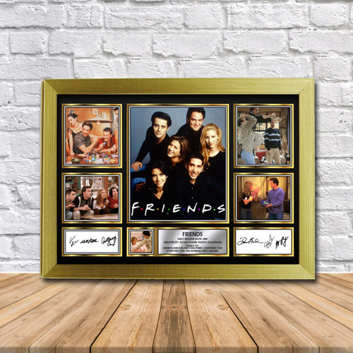 Friends TV Show Gift Framed printed autograph poster print