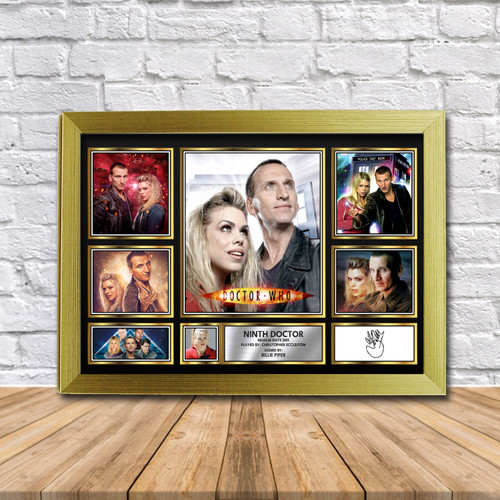 Ninth Doctor TV Gift Framed printed autograph poster print