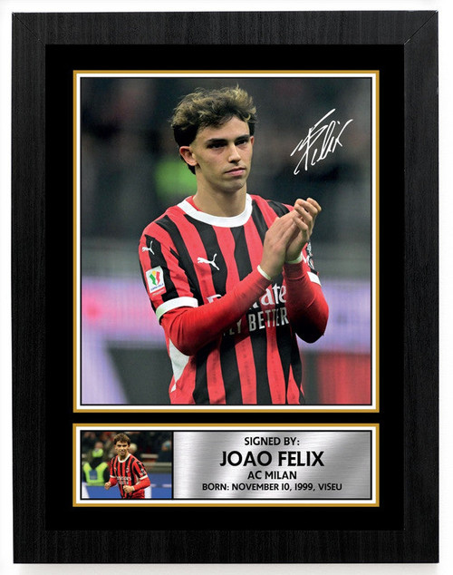 Joao Felix printed autograph poster print