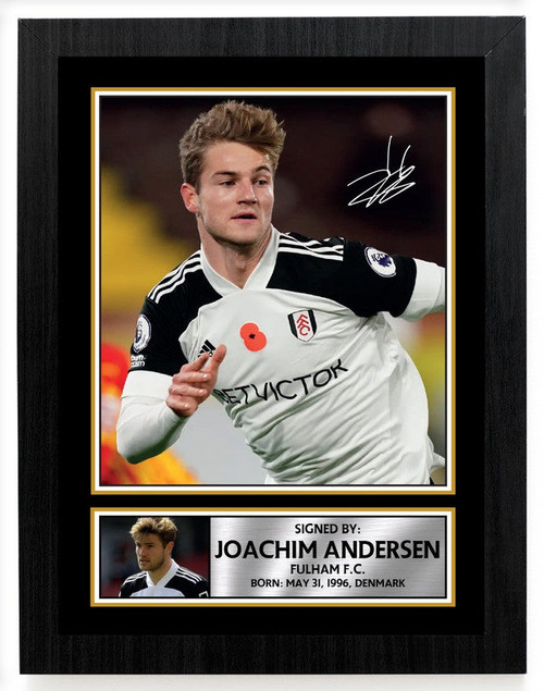 Joachim Andersen printed autograph poster print