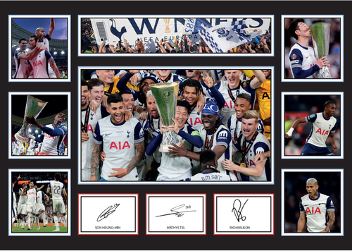 Tottenham Europa League Champions 2025 Poster Print