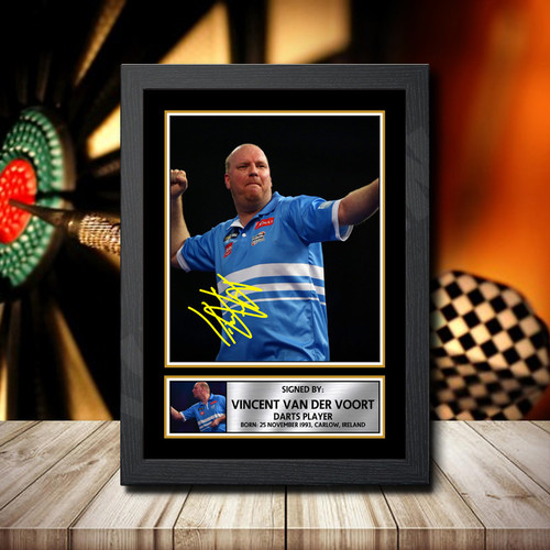 Vincent Van Der Voort printed autograph poster print