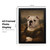 Mona Lisa Bulldog Portrait Poster - Funny Renaissance Bulldog Wall Art