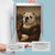 Mona Lisa Bulldog Portrait Poster - Funny Renaissance Bulldog Wall Art