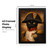 Napoleon Cat Portrait Poster - French Emperor Cat Wall Art - Funny Historical Cat Painting