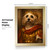 Roman Emperor Dog Poster - Julius Caesar Inspired Dog Wall Art - Funny Ancient Rome Dog Painting