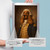 George Washington Dog Portrait Poster – Founding Father Dog Wall Art – Funny Historical Pet Painting – Vintage American Patriotic Decor